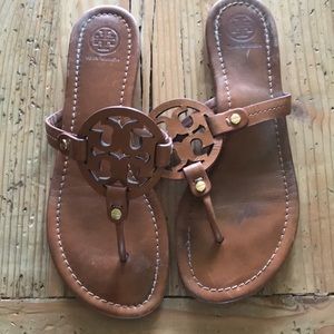Tory Burch🍁🍂Miller Sandals vintage Vachetta 8.5